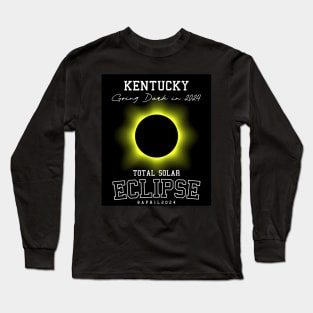 2024 Total Solar Eclipse Kentucky USA Path of Totality Tees Long Sleeve T-Shirt